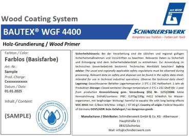 BAUTEX WGF 4400