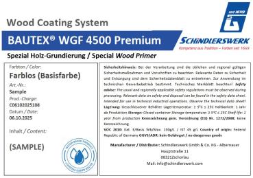 BAUTEX WGF 4500 Premium